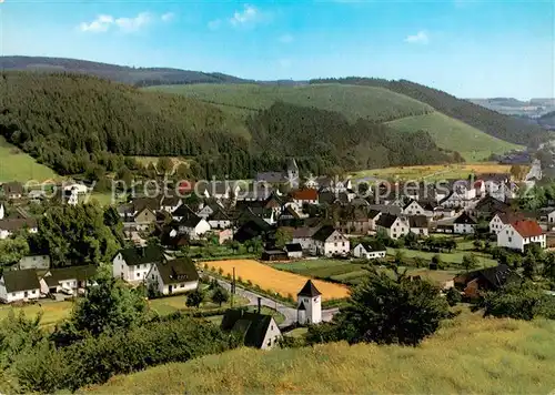 AK / Ansichtskarte  Allendorf_Sauerland_Sundern Panorama 