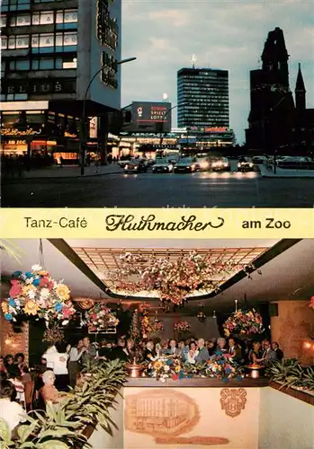 AK / Ansichtskarte 73870517 Berlin Tanz Cafe Huthmacher am Zoo Berlin