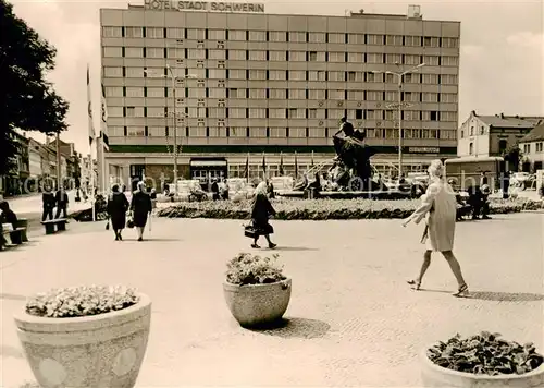 AK / Ansichtskarte  Schwerin__Mecklenburg Hotel Stadt Schwerin 