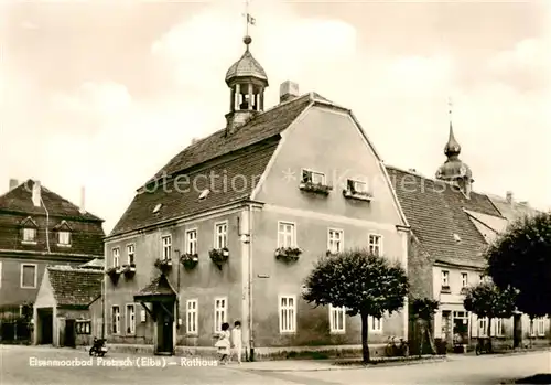 AK / Ansichtskarte  Pretzsch_Elbe Eisenmoorbad Rathaus Pretzsch Elbe