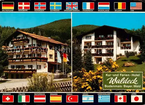 AK / Ansichtskarte  Bodenmais Kur und Ferienhotel Waldeck Bodenmais