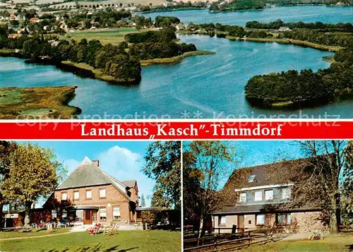 AK / Ansichtskarte 73870556 Timmdorf_Malente Fliegeraufnahme Landhaus Kasch  