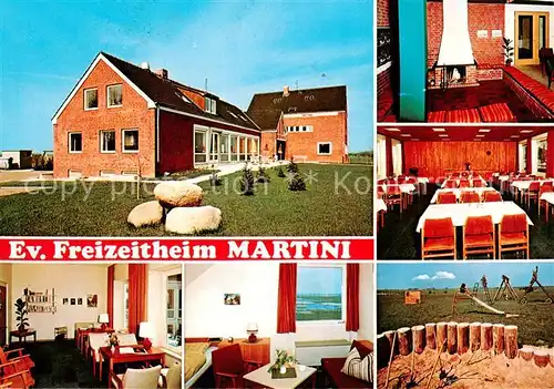 AK / Ansichtskarte  Albertsdorf Ev Freizeitheim Martini Gastraeume Zimmer Spielplatz Albertsdorf