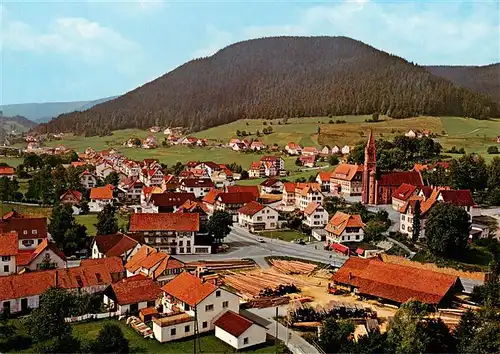 AK / Ansichtskarte 73870572 Mitteltal_Schwarzwald Panorama Luftkurort und Wintersportplatz im Sommer Mitteltal Schwarzwald