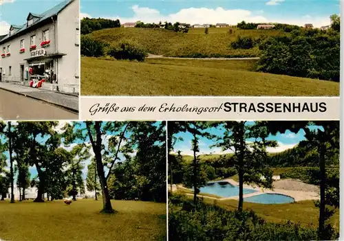 AK / Ansichtskarte  Strassenhaus Panorama Erholungsort Lebensmittel-Laden Strassenhaus