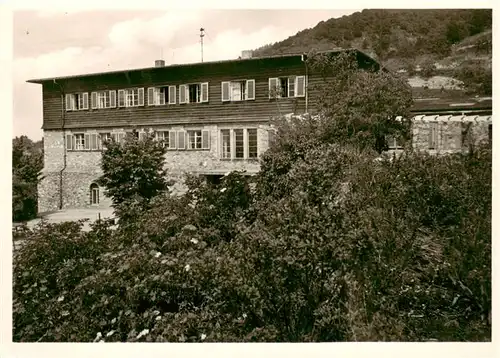 AK / Ansichtskarte  Zwingenberg_Bergstrasse Jugendherberge Zwingenberg_Bergstrasse