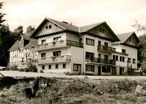 AK / Ansichtskarte  Schieder-Schwalenberg Waldrestaurant Fischanger Hotel Schieder-Schwalenberg