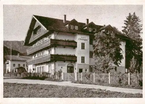 AK / Ansichtskarte  Bergen_Chiemgau Haus Chiemgau Erholungsheim der Deutschen Arbeitsfront Bergen Chiemgau