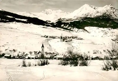 AK / Ansichtskarte  Conters_Praettigau_GR Winterpanorama Reams und Praesanz Oberhalbstein 