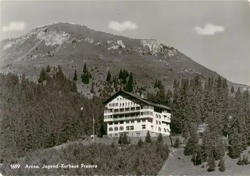 AK / Ansichtskarte  Arosa_GR Jugend-Kurhaus Prasura Arosa_GR