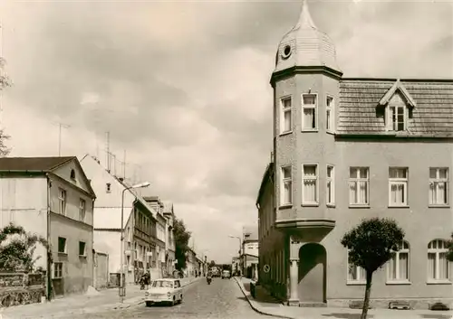 AK / Ansichtskarte  Wesenberg_Mecklenburg Mittelstrasse Wesenberg_Mecklenburg