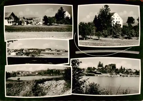 AK / Ansichtskarte  Penzing_Wasserburg_Inn Teilansichten mit Moorbad Penzing_Wasserburg_Inn