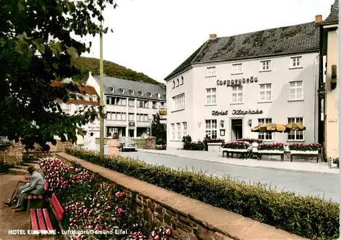 AK / Ansichtskarte  Gemuend_Eifel Hotel Klaphake Gemuend Eifel