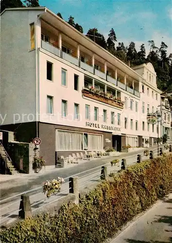 AK / Ansichtskarte  Wildbad_Schwarzwald Hotel Rassmann Wildbad_Schwarzwald