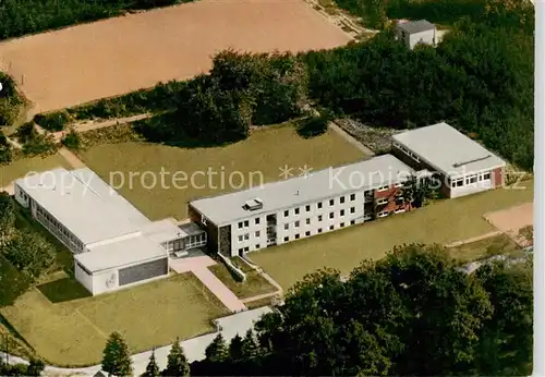 AK / Ansichtskarte  Homburg__Saarpfalz Kardinal Wendel Haus Fliegeraufnahme 