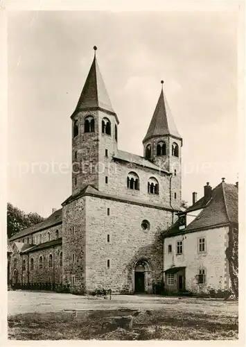 AK / Ansichtskarte 73870846 Bursfelde Ehem Benediktiner Klosterkirche Bursfelde