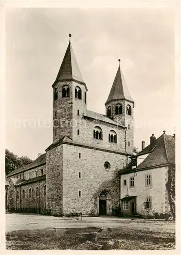 AK / Ansichtskarte  Bursfelde Ehem Benediktiner Klosterkirche Bursfelde