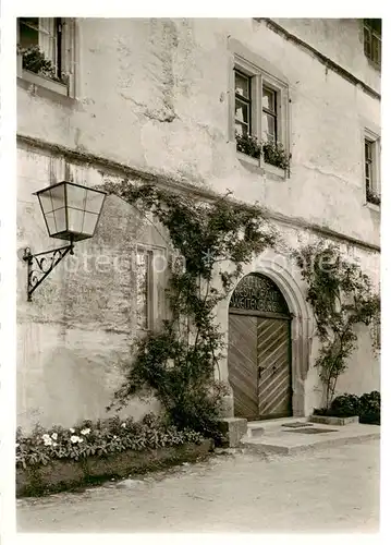 AK / Ansichtskarte  Weitenburg_Starzach_BW Schloss Restaurant Weissenburg Portal 