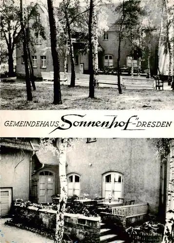 AK / Ansichtskarte  Dresden_Elbe Gemeindehaus Sonnenhof 