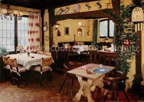 AK / Ansichtskarte  Glottertal_Schwarzwald Gasthaus zum Adler Gaststube 