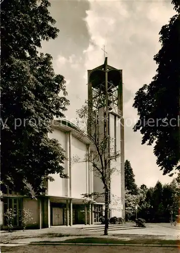 AK / Ansichtskarte  Freiburg_Breisgau Ev Ludwigskirche Freiburg Breisgau