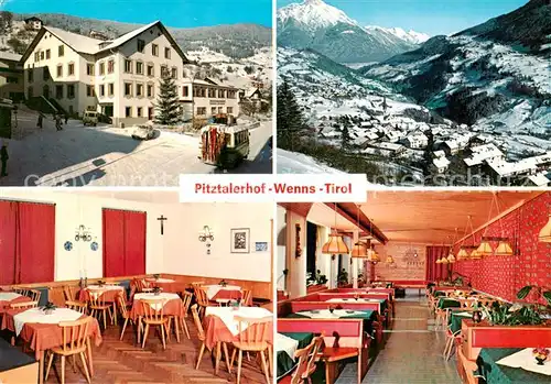 AK / Ansichtskarte  Wenns_Pitztal_Tirol Pitztalerhof Gastraeume Panorama Wenns_Pitztal_Tirol