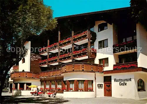 AK / Ansichtskarte 73871014 Tannheim_Tirol_AT Hotel Restaurant Cafe Zum Ritter 