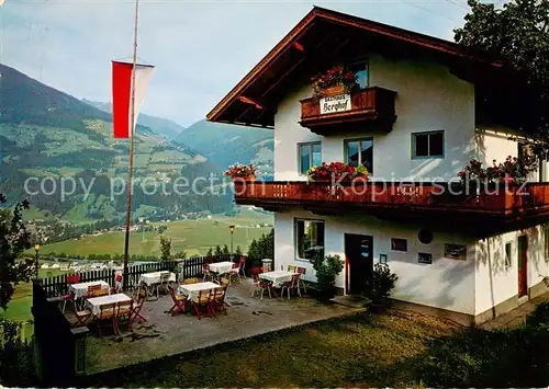 AK / Ansichtskarte  Kaltenbach__Zillertal_Tirol_AT Gasthaus Berghof Terrasse 