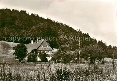 AK / Ansichtskarte  Waltersdorf_Zittau Oberlausitzer Umgebindehaus Waltersdorf Zittau