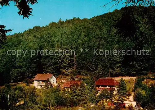 AK / Ansichtskarte  Waldprechtsweier Waldcafe Restaurant Pension Standke Waldprechtsweier