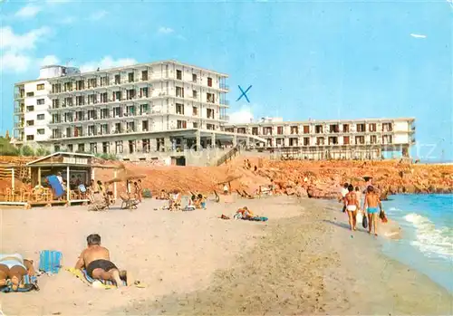 AK / Ansichtskarte  Santo_Tomas Hotel Europa Strandpartie Santo Tomas