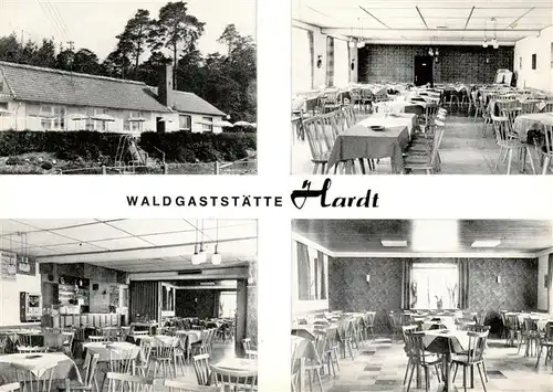 AK / Ansichtskarte  Eisenbach_Obernburg_Main_Unterfranken Waldgaststaette Hardt Gastraeume 