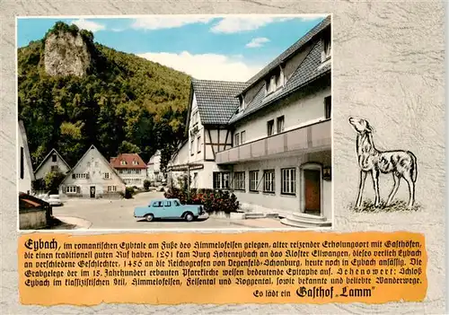 AK / Ansichtskarte  Eybach_Geislingen_Steige Gasthaus Pension Zum Lamm Eybach_Geislingen_Steige