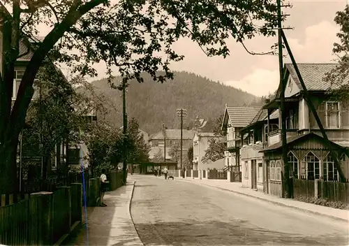 AK / Ansichtskarte  Sitzendorf_Thueringen Hauptstrasse Sitzendorf Thueringen