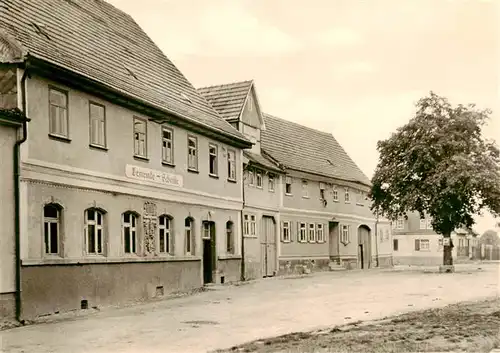 AK / Ansichtskarte  Crawinkel Markt mit Gemeinde Schenke Crawinkel