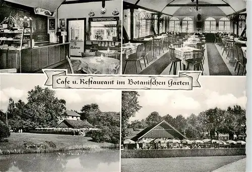 AK / Ansichtskarte  Dahlem_Berlin Cafe und Restaurant im Botanischen Garten Gastraum Theke Dahlem_Berlin