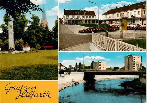 AK / Ansichtskarte  Hilfarth Park Everz Markt Bruecke Hilfarth