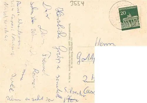 AK / Ansichtskarte  Cappel_Marburg Ev Kirchpartie Mittelpunktschule Steinmuehle Brunnenpartie Cappel Marburg