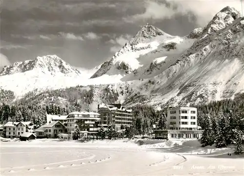 AK / Ansichtskarte  Arosa_GR Am Obersee Arosa_GR