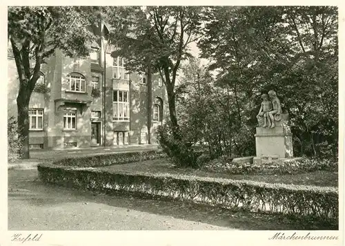 AK / Ansichtskarte  Krefeld_Crefeld Maerchenbrunnen 