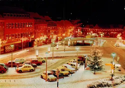 AK / Ansichtskarte  Sindelfingen Rathausplatz mit Festbeleuchtung Sindelfingen