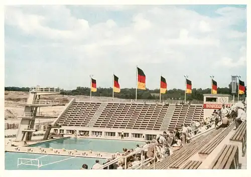 AK / Ansichtskarte  Leipzig Schwimmstadion an der Stalinallee Leipzig