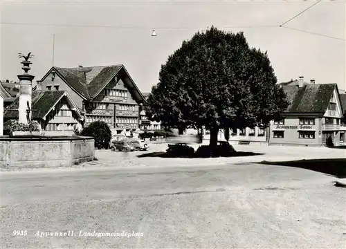 AK / Ansichtskarte  Appenzell_IR Landsgemeindeplatz  Appenzell IR