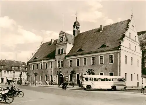 AK / Ansichtskarte  Herzberg_Elster Rathaus Herzberg_Elster