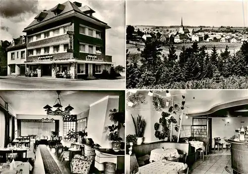 AK / Ansichtskarte  St-Vith_Belgie Hotel International Gastraeume Panorama 