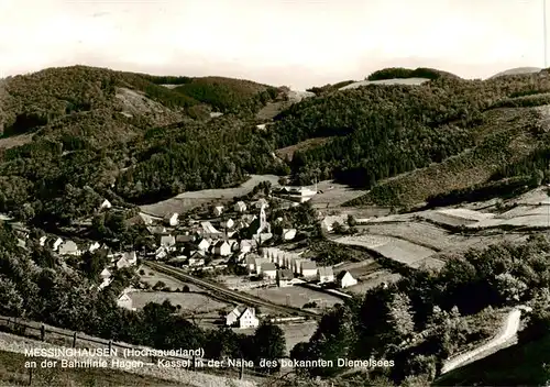 AK / Ansichtskarte  Messinghausen_Brilon an der Bahnlinie Hagen_Kassel  