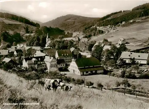 AK / Ansichtskarte  Oberkirchen_Sauerland_Schmallenberg Panorama 