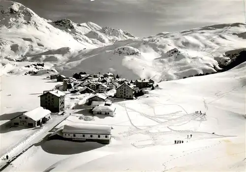 AK / Ansichtskarte  Bivio am Julierpass mit Piz Grevasalvas und Cuolms Bivio