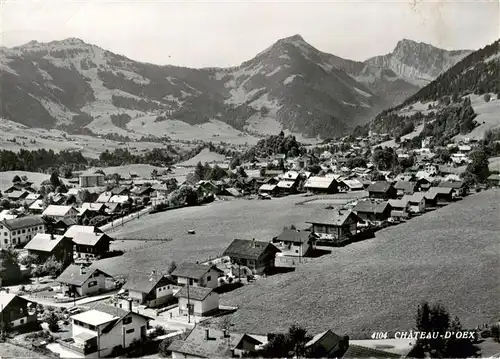 AK / Ansichtskarte  Chateau-d_Oex Panorama Chateau-d Oex