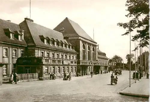 AK / Ansichtskarte  Weimar__Thueringen Hauptbahnhof 